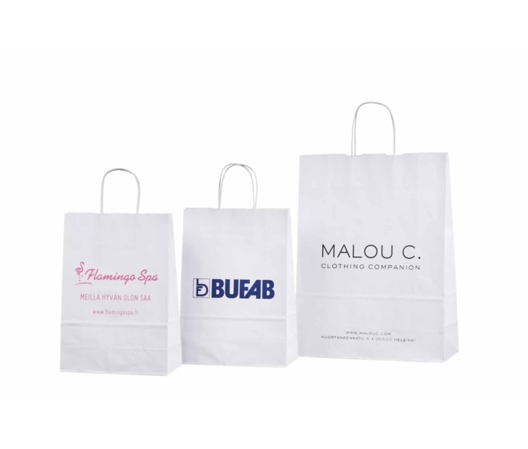 hvide papirsposer med pesonlig tryk337