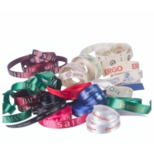 Satinbånd med personligt tryk 32