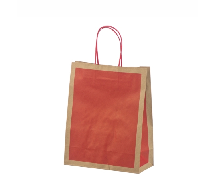 Rød øko-gavepose i papir_1