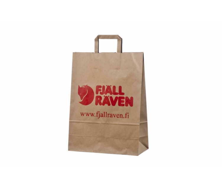 Øko-papirsposer med flad hank22