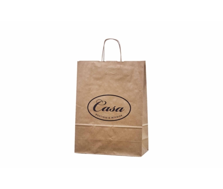 Brune papirsposer med logo1233