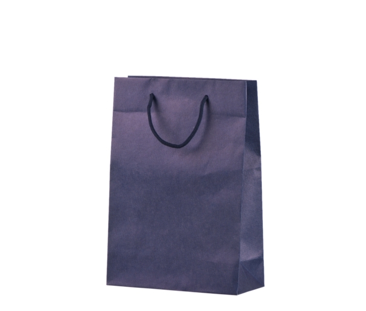 Blå håndlavede poser i kraftpapir_23