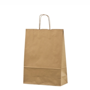 Øko-papirsposer med snoede håndtag 32