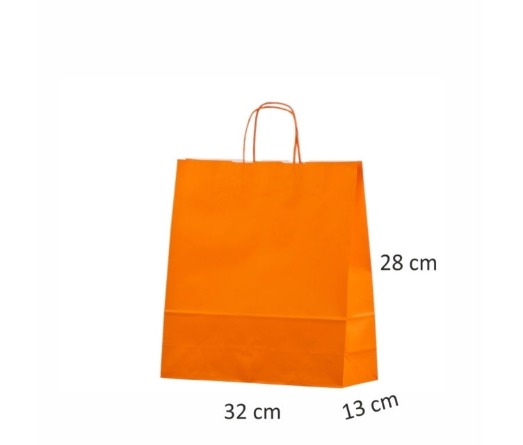 orange papirsposer med snoet hank111