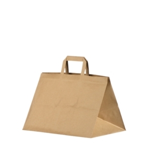 brune takeaway-papirsposer med flad hank_22