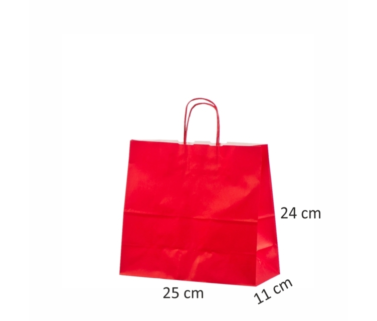 Røde papirsposer med hank3233