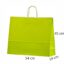Lysegrønne papirsposer med tryk  eller logo45