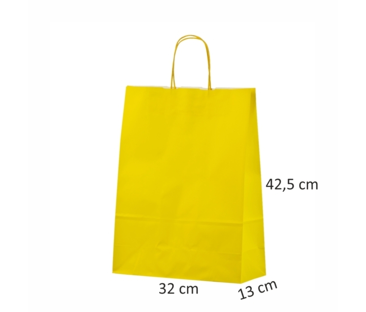 gule papirsposer med snoet hank919