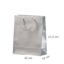 Sølv-farvet papirspose med mat laminering5