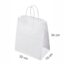 Hvid takeaway-papirspose – 32x19x34 cm