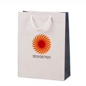 Stor håndlavet papirspose i høj kvalitet (A3)