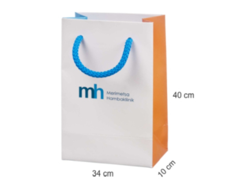 Exklusiva handgjorda papperskassar med tryck i A3-storlek_34x10x40