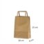 Øko-papirsposer med flad hank18x8x25