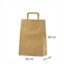 Øko-papirsposer med flad hank26x11x38