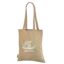 Beige mulepose i med logo og tryk111