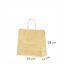 Beige papirsposer med tryk 22