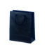 Sort luksus-papirspose med mat laminering