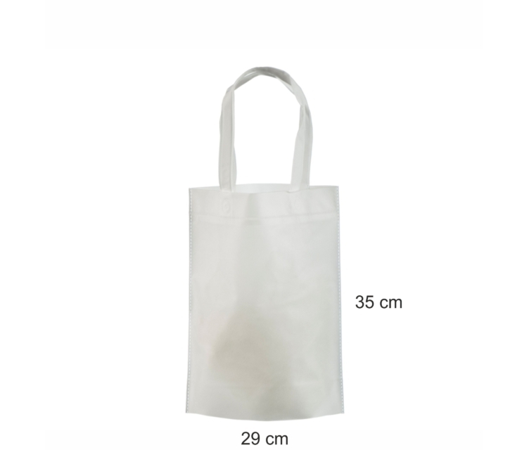 Hvide non woven poser1