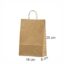 Brune papirsposer18x8x25 cm