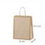 Hvid øko-gavepose i papir22x10x27,5