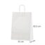 Hvide papirsposer32x13x425